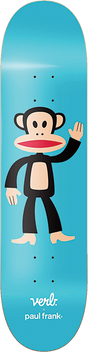 VERB PAUL FRANK JULIUS WAVE SKATEBOARD DECK 8.0