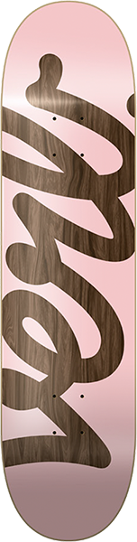 VERB XL SCRIPT SKATEBOARD DECK-7.75 PINK