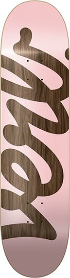VERB XL SCRIPT SKATEBOARD DECK-7.75 PINK