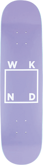 WKND LOGO SKATEBOARD DECK-7.75 LAVENDER
