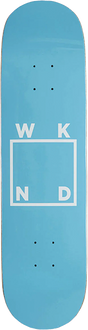 WKND LOGO SKATEBOARD DECK-8.0 BLUE