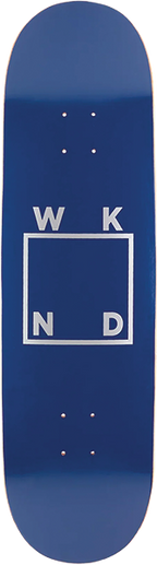 WKND LOGO SKATEBOARD DECK-8.75 NAVY