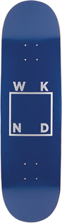 WKND LOGO SKATEBOARD DECK-8.75 NAVY