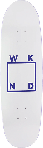 WKND LOGO SKATEBOARD DECK-9.0 WHITE