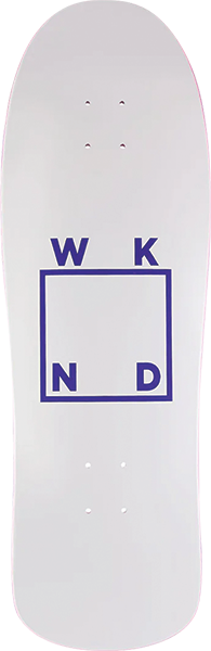 WKND LOGO SKATEBOARD DECK-9.87/SD LT.GREY