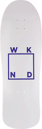 WKND LOGO SKATEBOARD DECK-9.87/SD LT.GREY