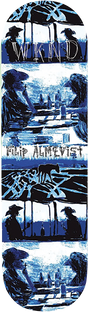WKND ALMQVIST JUBB SKATEBOARD DECK-8.6 BLUE