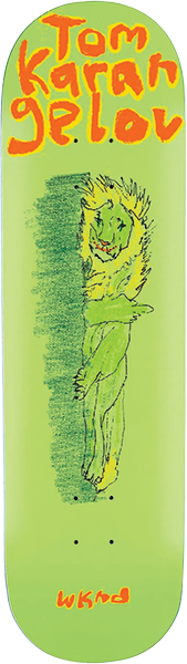 WKND KARANGELOV NOT TODAY SKATEBOARD DECK-8.25 GREEN