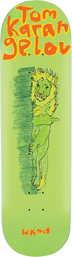 WKND KARANGELOV NOT TODAY SKATEBOARD DECK-8.25 GREEN