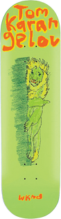 WKND KARANGELOV NOT TODAY SKATEBOARD DECK-8.25 GREEN