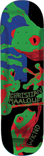 WKND MAALOUF CROAKING SKATEBOARD DECK-7.75 BLACK