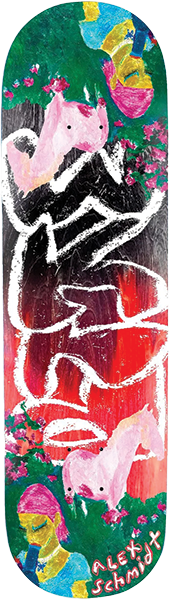 WKND SCHMIDT DREAMING SKATEBOARD DECK-8.37 ASSORTED
