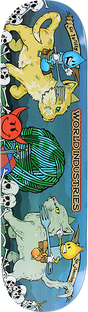 WORLD INDUSTRIES CATS JOUSTING SKATEBOARD DECK-8.25