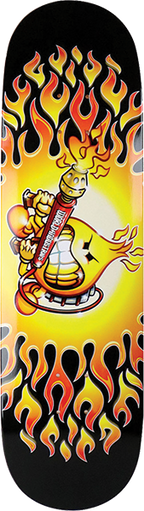 WORLD INDUSTRIES FLAME THROWER SKATEBOARD DECK-8.5