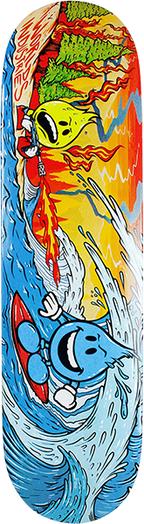WI GLOBAL WARMING SKATEBOARD DECK-8.25