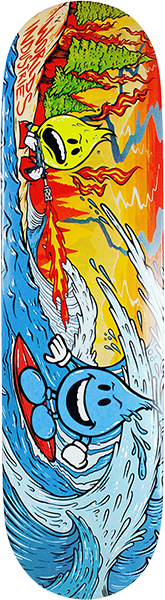 WI GLOBAL WARMING SKATEBOARD DECK-8.25