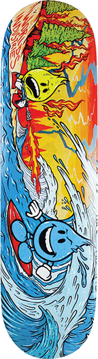 WORLD INDUSTRIES GLOBAL WARMING SKATEBOARD DECK 8.5