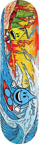 WORLD INDUSTRIES GLOBAL WARMING SKATEBOARD DECK 8.5