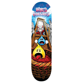 WORLD INDUSTRIES GUILLOTINE SKATEBOARD DECK-8.5
