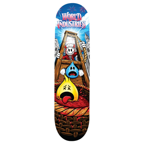 WORLD INDUSTRIES GUILLOTINE SKATEBOARD DECK-8.5