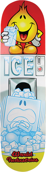 WORLD INDUSTRIES ICE CUBE WILLY SKATEBOARD DECK-8.25