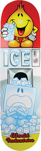 WORLD INDUSTRIES ICE CUBE WILLY SKATEBOARD DECK 8.5