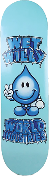 WORLD INDUSTRIES ICE COLD WET WILLY SKATEBOARD DECK-8.3