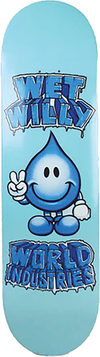 WORLD INDUSTRIES ICE COLD WET WILLY SKATEBOARD DECK-8.3