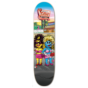 WORLD INDUSTRIES LOT LIZARDS SKATEBOARD DECK-8.25 w/grip