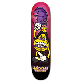 WORLD INDUSTRIES PRINCE OF DARKNESS WIDE SKATEBOARD DECK-8.25