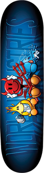 WORLD INDUSTRIES SEE NO EVIL SKATEBOARD DECK-8.25