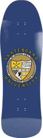 WORLD INDUSTRIES SKATEBOARD UNIVERSITY SKATEBOARD DECK-8.5 NAVY EX7