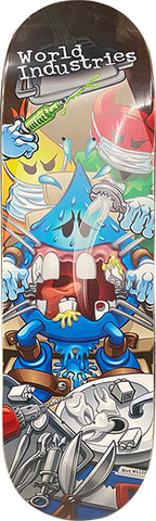 WORLD INDUSTRIES TOOTHACHE SKATEBOARD DECK-8.3