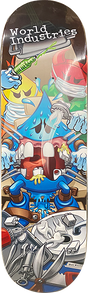 WORLD INDUSTRIES TOOTHACHE SKATEBOARD DECK-8.3