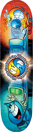WORLD INDUSTRIES U GOT MAIL SKATEBOARD DECK-8.0