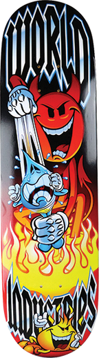 WORLD INDUSTRIES WEDGIE SKATEBOARD DECK-8.1 w/ grip