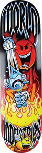 WORLD INDUSTRIES WEDGIE SKATEBOARD DECK-8.1 w/ grip