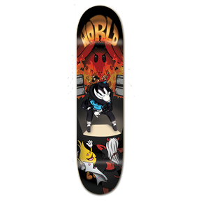 WORLD INDUSTRIES WILLY JACKSON SKATEBOARD DECK-8.3
