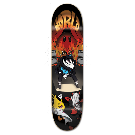 WORLD INDUSTRIES WILLY JACKSON SKATEBOARD DECK-8.3