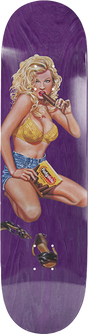 WORLD INDUSTRIES CAMPBELL FUDGESICLE SKATEBOARD DECK-8.25 PUR EX7