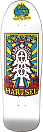 WORLD INDUSTRIES HARTSEL YOUT MODEL SKATEBOARD DECK-9.43 WHITE