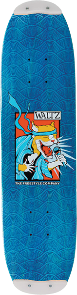 WALTZ KARAOKE SKATEBOARD DECK-7.3X28.12 AST W/SKID PLATES