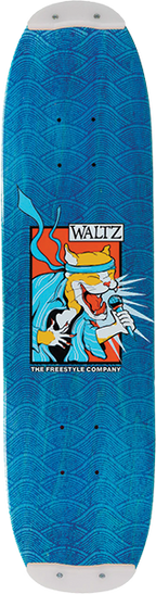 WALTZ KARAOKE SKATEBOARD DECK-7.3X28.12 AST W/SKID PLATES