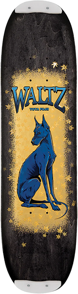 WALTZ YUTA FUJII HOUND SKATEBOARD DECK7.75X29.5 W/SKID PLATES