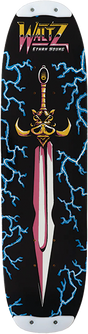WALTZ ETHAN YOUNG SWORD SKATEBOARD DECK7.3X28.3 W/SKID PLATES