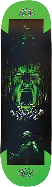 WWW GLOW SKATEBOARD DECK-8.25 GLOW IN THE DARK