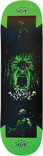 WWW GLOW SKATEBOARD DECK-8.25 GLOW IN THE DARK