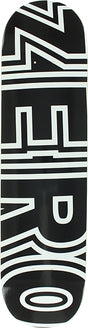 ZERO BOLD SKATEBOARD DECK-7.75 BLACK/WHT