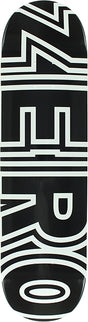ZERO BOLD SKATEBOARD DECK-8.5 BLACK/WHT