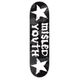 ZERO MISLED YOUTH 30YR SKATEBOARD DECK-8.25 BLK/WHT